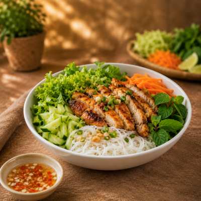 grilled chicken vermi